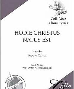 Hodie Christus natus est, Sweelinck 50 copies - $82.50